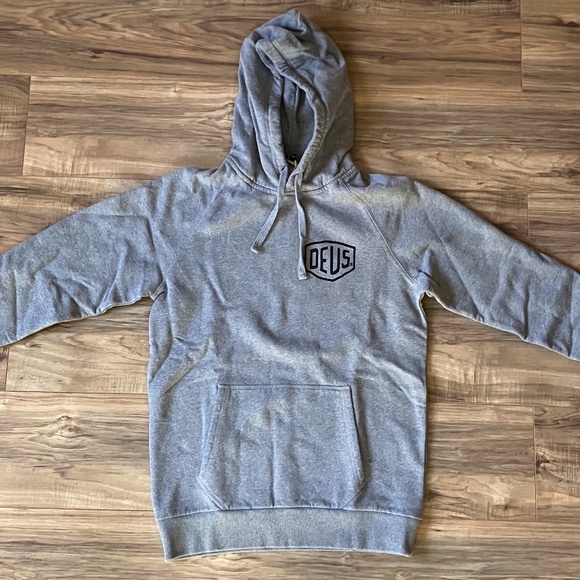 NWT - Deus Ex Machina Venice Address Hoodie Grey XS - Picture 3 of 12